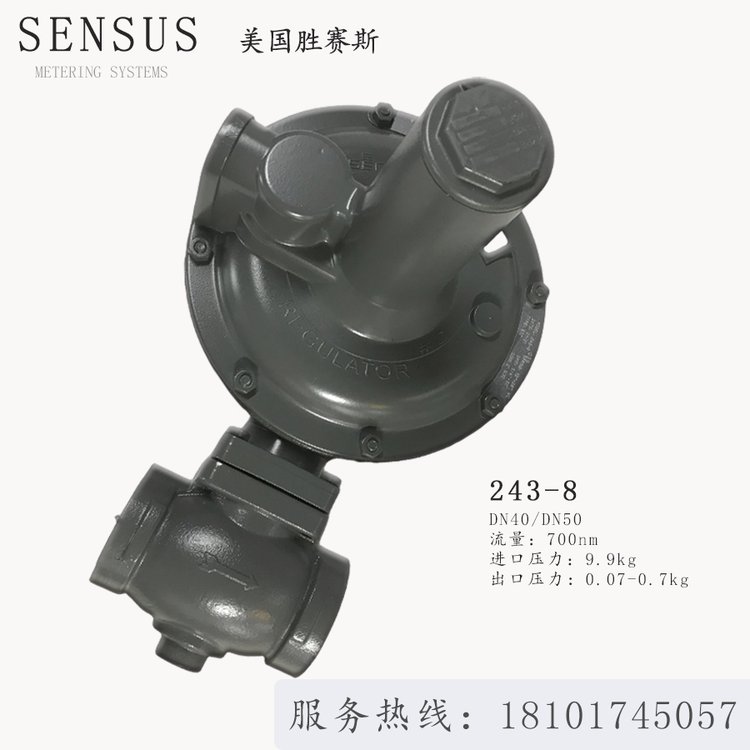 SENSUS燃?xì)鉁p壓閥243-8美國勝賽斯二級調(diào)壓器243-8PL\/8HP