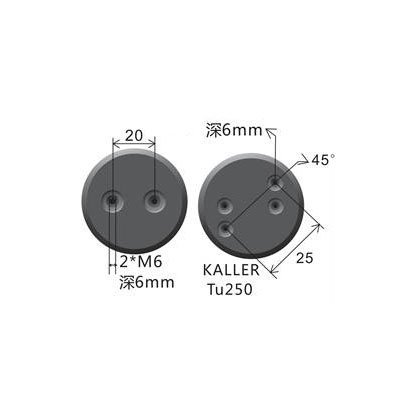 BBK-JINGBA氮氣彈簧BKB2.5系列產品國際標準通用與TU250MQB2.5