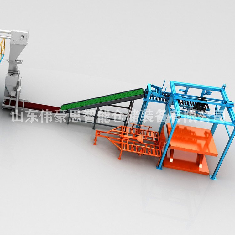 袋料自動高位碼垛機(jī)飼料自動碼垛機(jī)設(shè)備全自動碼垛機(jī)制造
