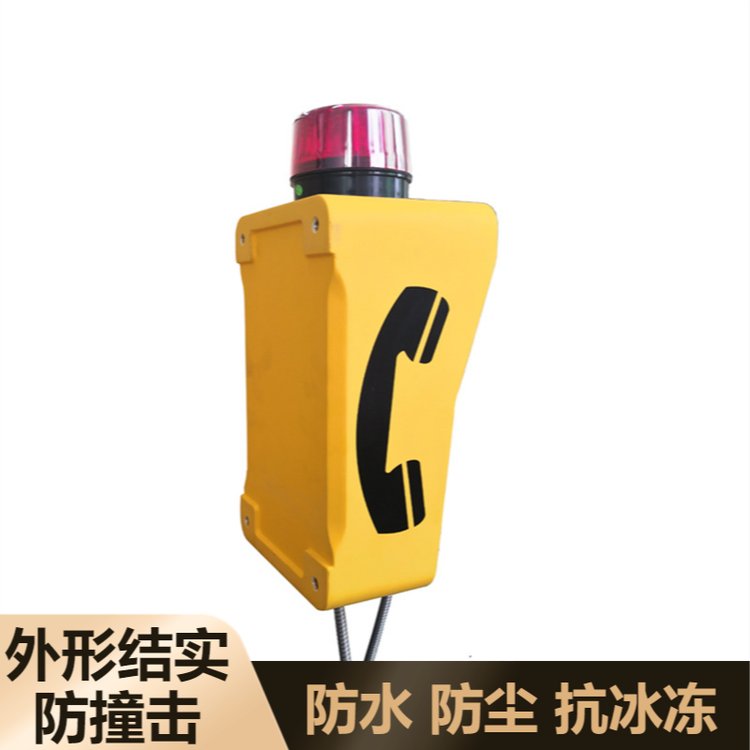 摘機(jī)撥號(hào)大功率擴(kuò)音電話(huà)站IP65防護(hù)等級(jí)防水防潮防塵抗冰凍