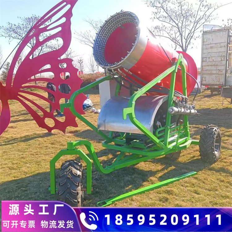 滑雪場(chǎng)用大型造雪機(jī)360度旋轉(zhuǎn)真實(shí)雪花機(jī)冰雪樂(lè)園人工降雪機(jī)