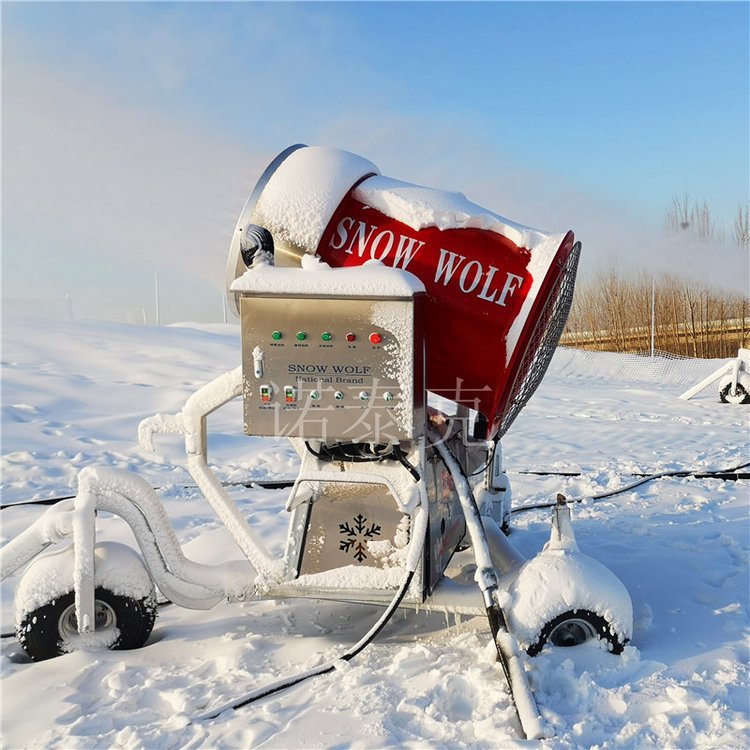 諾泰克室外滑雪場(chǎng)大型造雪機(jī)炮筒型移動(dòng)式出雪大雪質(zhì)細(xì)膩