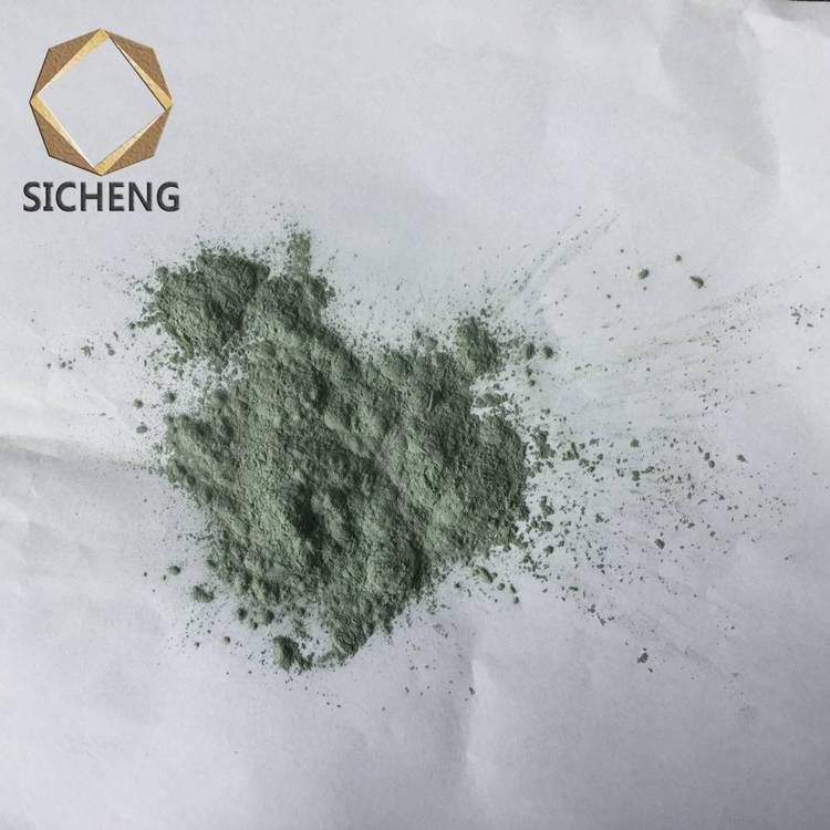 綠碳化硅F800高純水分8um9um碳化硅微粉