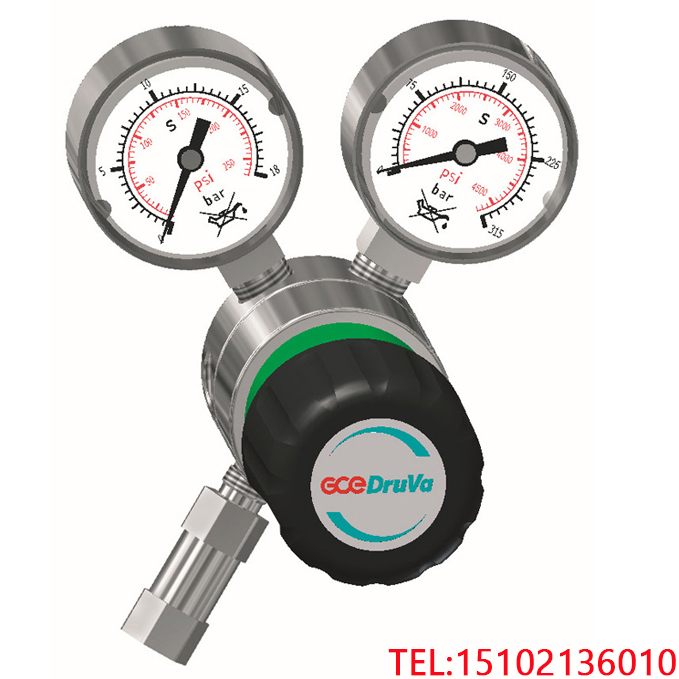 德國(guó)GCEDruva全系列產(chǎn)品高壓不銹鋼半自動(dòng)切換鋼瓶雙表減壓閥