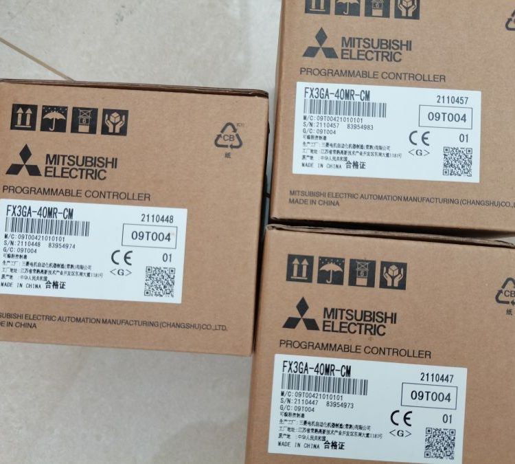 三菱PLC可編程控制器FX3GA-60MT-CM全新原裝正品