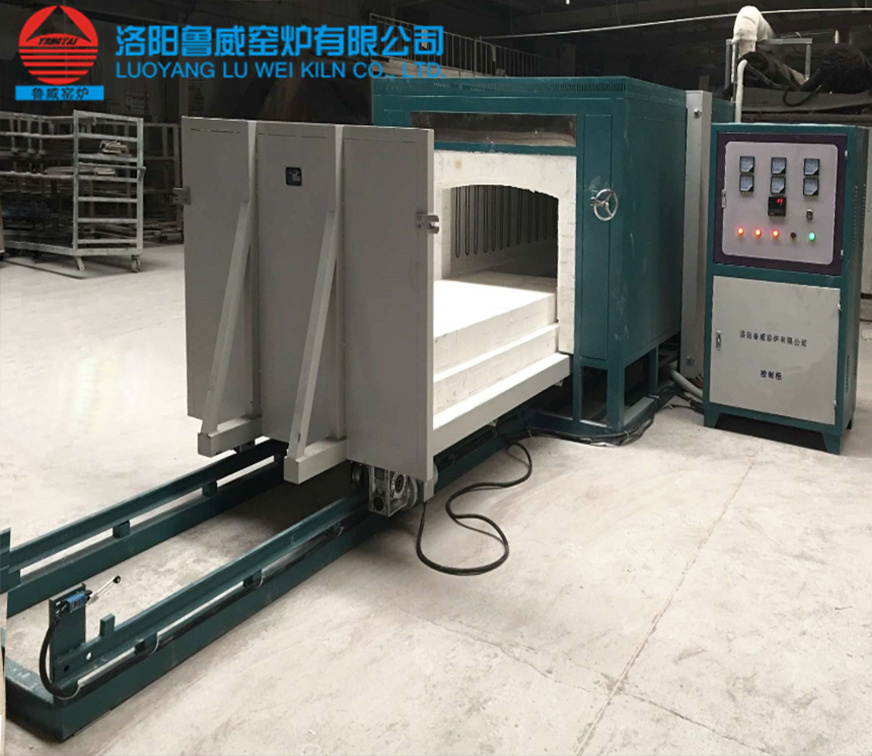 魯威箱式臺車爐高溫淬火熱處理大型鍛件調質淬火處理工業(yè)退火