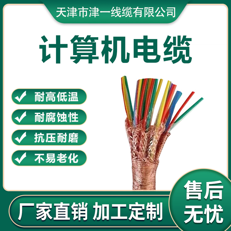 本安計(jì)算機(jī)電纜較強(qiáng)負(fù)荷電流電力電信國標(biāo)線芯津一