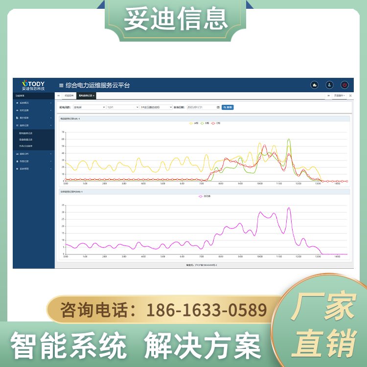 TDEMS-5000電力系統(tǒng)運維系統(tǒng)工業(yè)企業(yè)用電管理云平臺支持定制