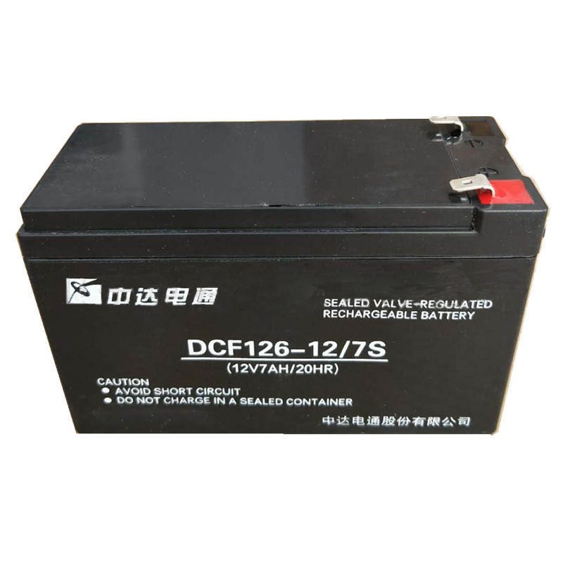 臺(tái)達(dá)鉛酸蓄電池DCF126-12\/7S中達(dá)電通12V7AH電梯\/門(mén)禁\/UPS電瓶