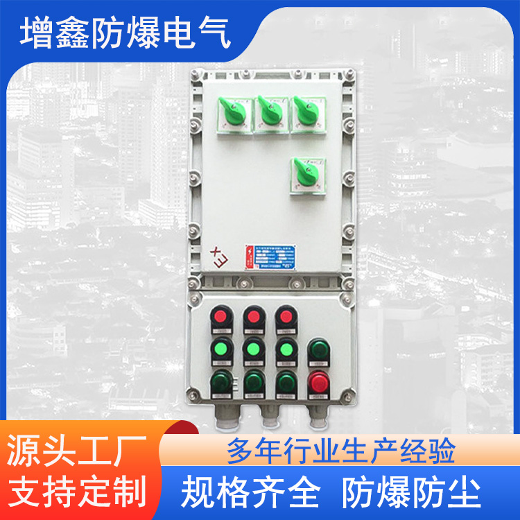 粉塵倉庫防爆配電柜600*800*250落地式生產(chǎn)廠家增鑫結實好用發(fā)貨快