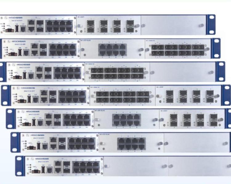 赫斯曼hirschmann交換機(jī)MACH102-8TP機(jī)架式交安裝