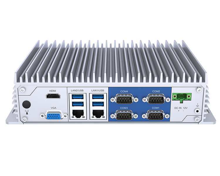 JSCTRL無風(fēng)扇工控機(jī)FVC-3240配置英特尓J6412處理器2網(wǎng)口6串口6U