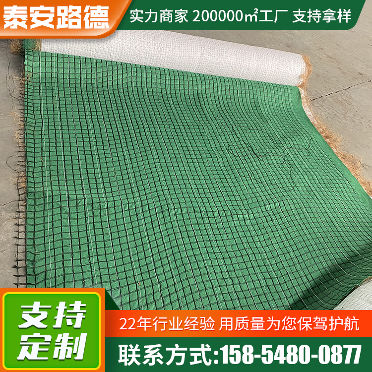 椰絲毯植草毯河道公路護(hù)坡生態(tài)毯長(zhǎng)寬2.5*50m路德