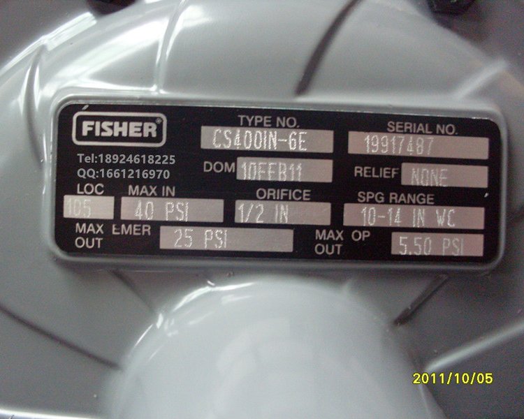 FISHERRCS400X0012維修包美國費希爾CS400調(diào)壓器減壓閥備件包