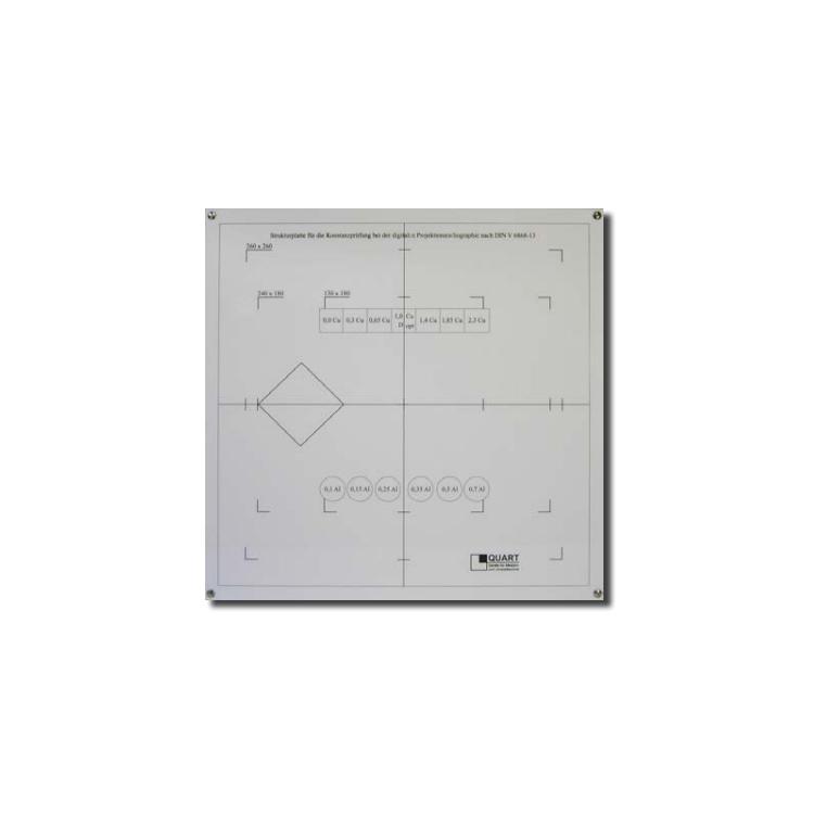 德國(guó)QUARTSP-digiDR\/CRR FQA測(cè)試模體數(shù)字射線和熒光透視設(shè)備檢測(cè)