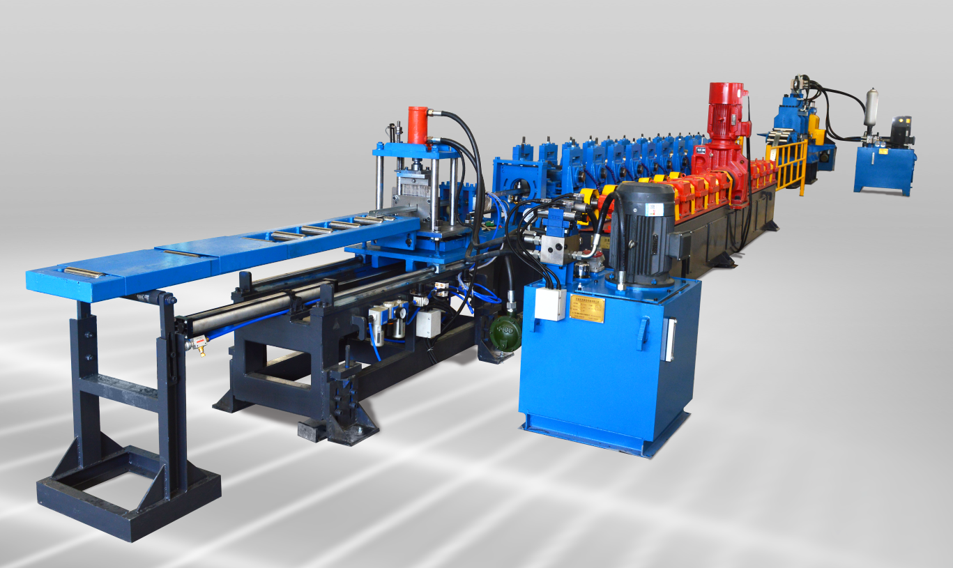 U型鋼冷彎成型機沖孔輥壓成型設備數(shù)控C型鋼光伏支架成型生產(chǎn)線