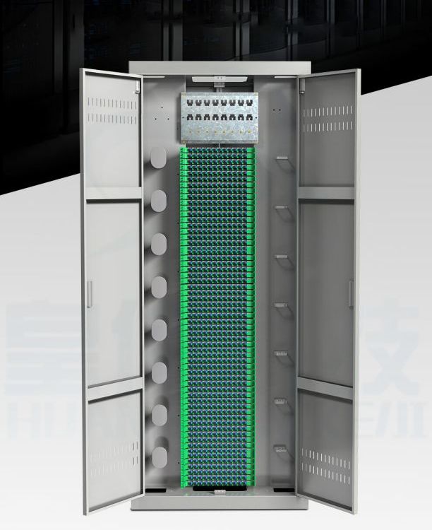 室內(nèi)機房加厚型ODF光纖配線架直插式光纖機柜光纜配線子框