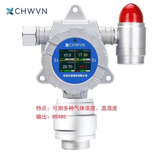 CHWVN且遠制氧機濃度檢測儀氧氣含量氯氣濃度探測器警報器新國標