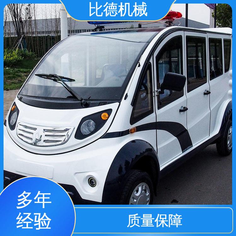 比德機械節(jié)能環(huán)保7座電動封閉巡邏車售后貼心用于學校