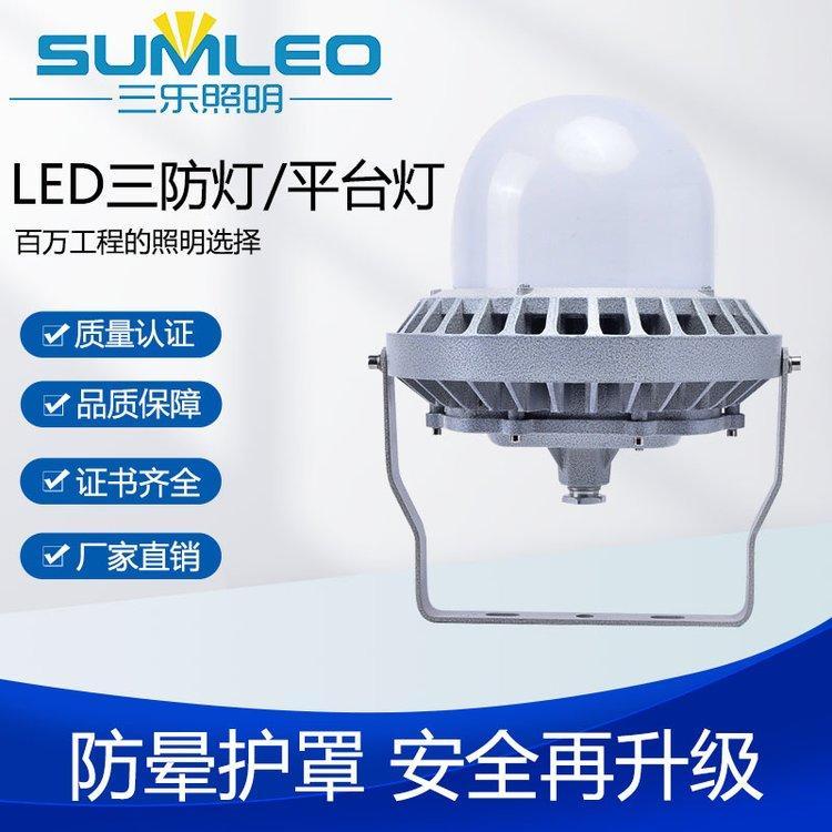 免維護(hù)led三防燈工廠房倉庫車間防塵防水防腐工業(yè)照明泛光平臺(tái)燈