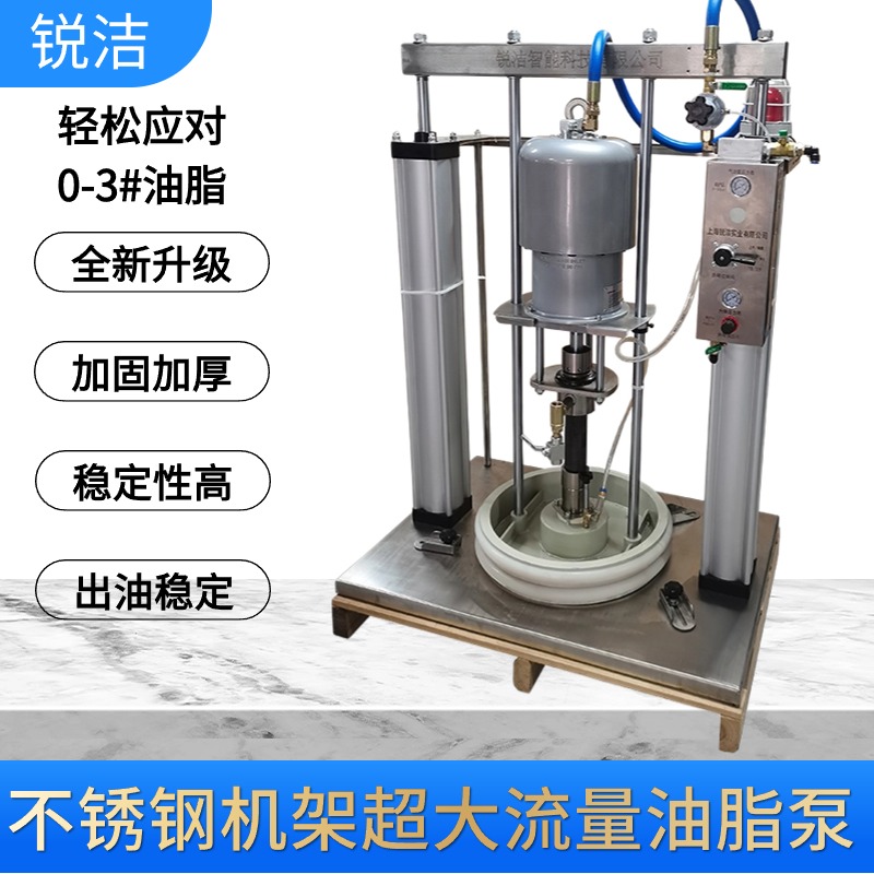 工業(yè)高壓氣動黃油機55加侖大流量注脂機盾構(gòu)機200L大桶