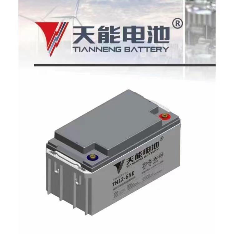 天能蓄電池TN12-100免維護鉛酸蓄電池12V100AHUPS主機外接電池組