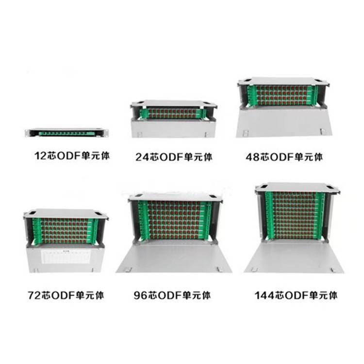 12芯ODF單元箱ODF配線架配線單元框19英寸安裝圖文介紹
